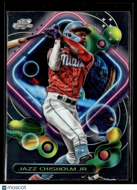 2023 TOPPS COSMIC CHROME 148 Jazz Chisholm Jr. - Miami Marlins