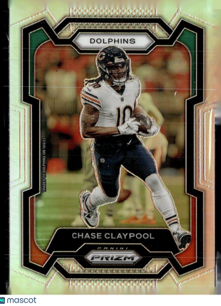 2023 PRIZM SILVER 46 Chase Claypool - Miami Dolphins
