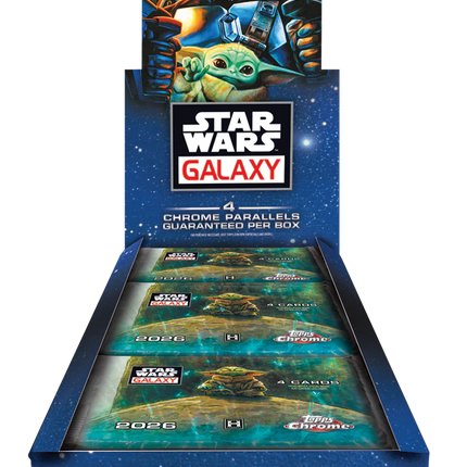 SW Topps 2026 Star Wars Chrome Galaxy Hobby Box