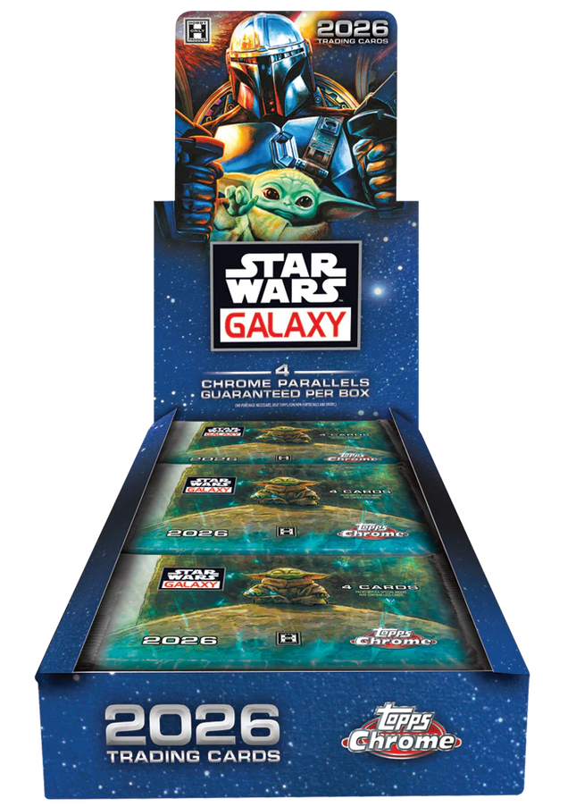 SW Topps 2026 Star Wars Chrome Galaxy Hobby Box
