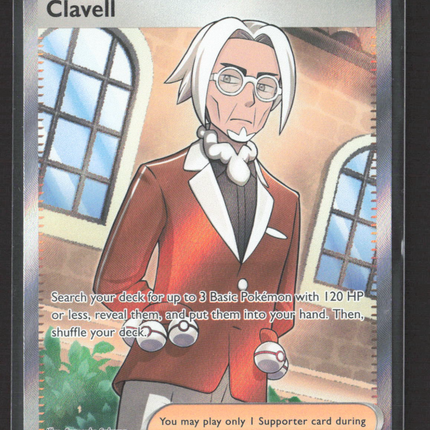 Pokemon 2023 Paldea Evolved Clavell FA #249/193