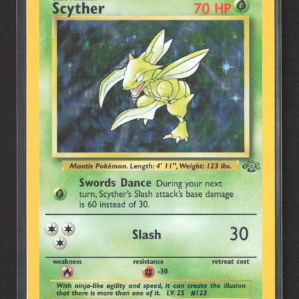 Pokemon 1999 Jungle Scyther #10/64