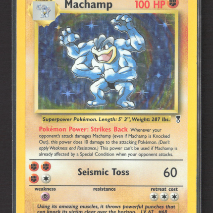 Pokemon 2002 Legendary Collection Machamp #15/110