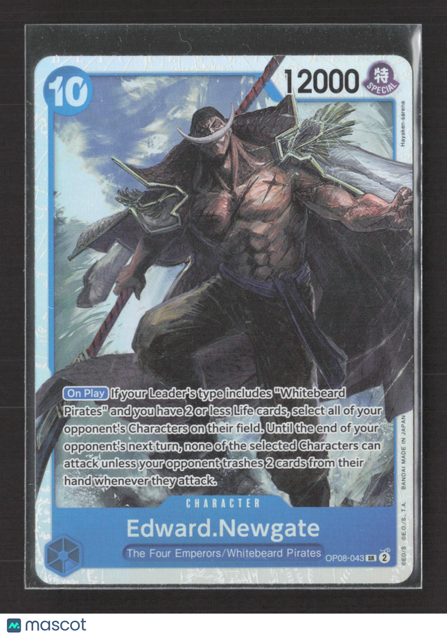 2024 Bandai One Piece OP-06 Wings of the Captain Edward Newgate #OP06-043