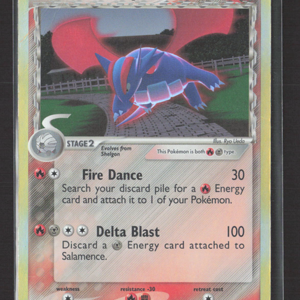 Pokemon 2005 EX Delta Species Salamence #14/113