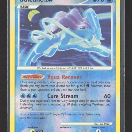 Pokemon 2007 Mysterious Treasures Suicune #19/132