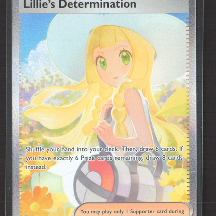 2025 Pokemon Scarlet & Violet Mega Evolution Lillie's Determination FA #184/132