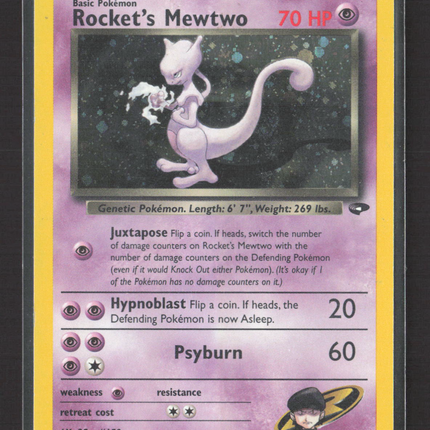 Pokemon 2000 Gym Challenge Rocket's Mewtwo #14/132