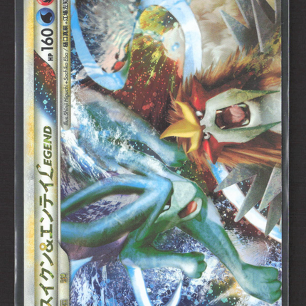 Pokemon 2010 HS—Unleashed Suicune & Entei Legend #65/80