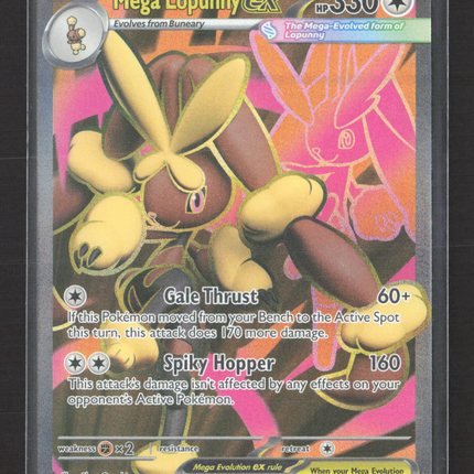 2023 Pokemon Paldea Evolved Mega Lopunny EX #115/94