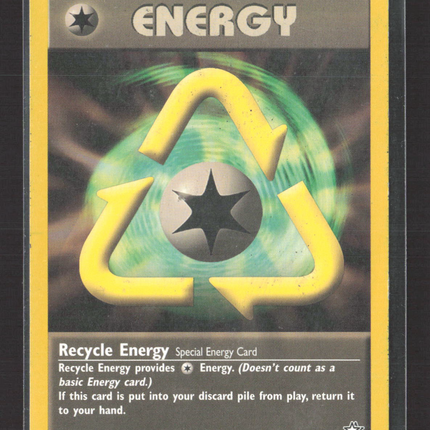 Pokemon 2000 Neo Genesis Recycle Energy #105/111