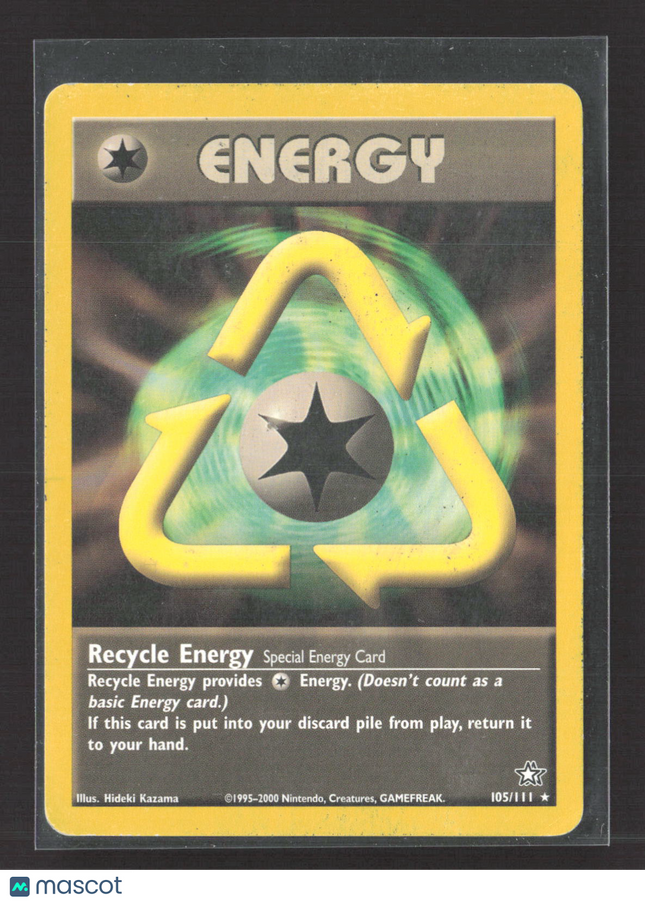 Pokemon 2000 Neo Genesis Recycle Energy #105/111