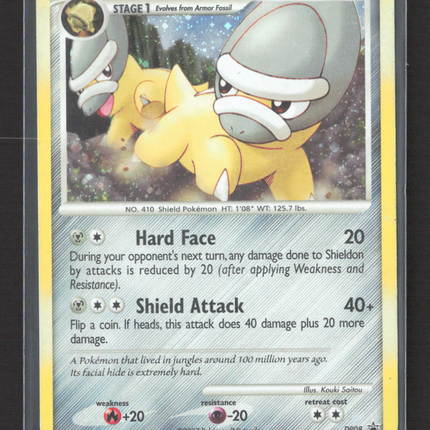 Pokemon Shieldon holofoil #DP08
