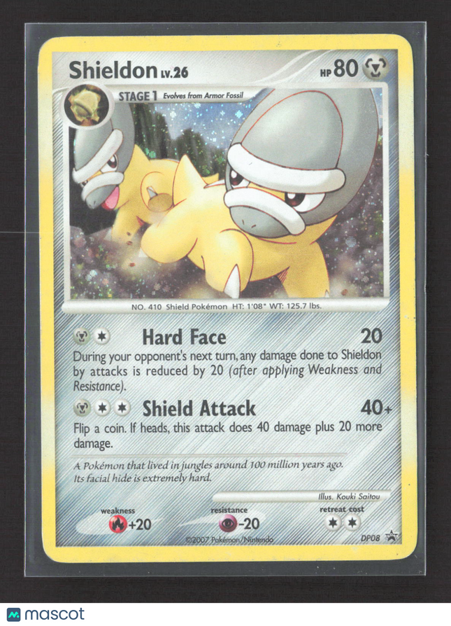 Pokemon Shieldon holofoil #DP08