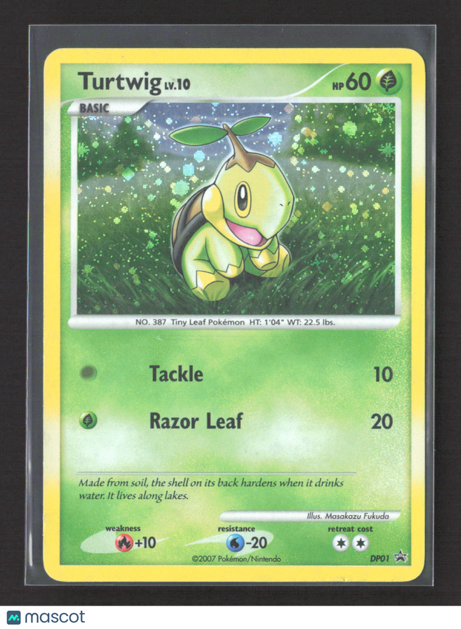 Pokemon 2007 Diamond & Pearl Turtwig #DP01