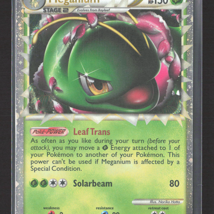 Pokemon 2010 HeartGold & SoulSilver Meganium #HGSS08