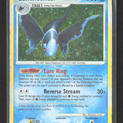 Pokemon 2007 Mysterious Treasures Lumineon #11/123