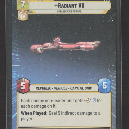 2024 Fantasy Flight Games Star Wars Unlimited Radiant VII
