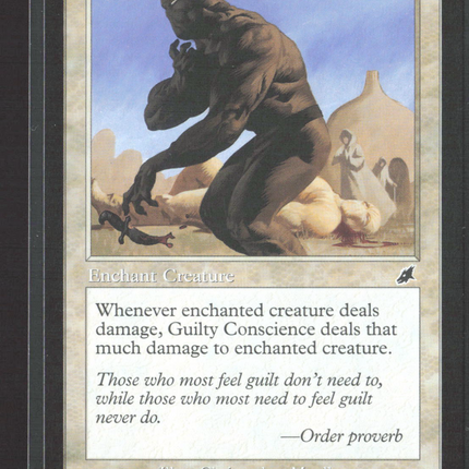 Magic: The Gathering 2003 Wizards of the Coast Scourge Guilty Conscience #17