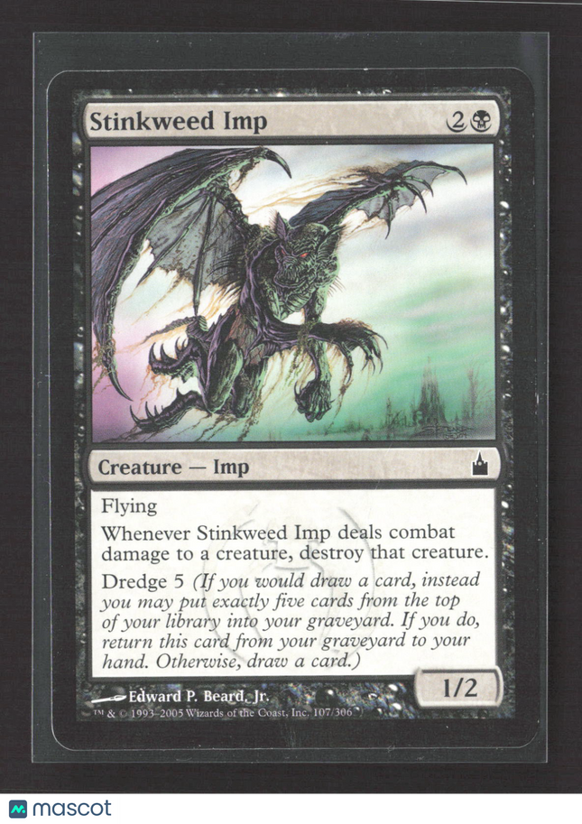 2005 MTG Wizards of the Coast Ravnica: City of Guilds Stinkweed Imp