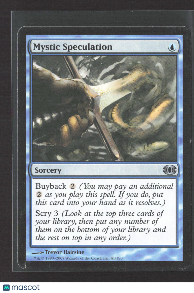 2007 MTG Wizards of the Coast Future Sight Mystic Speculation #81