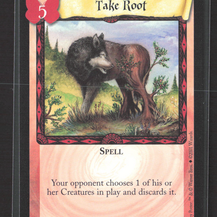2001 Wizards of the Coast Harry Potter Take Root #68