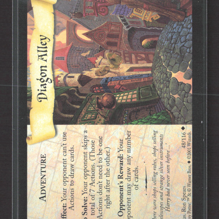 2001 Wizards of the Coast Diagon Alley Diagon Alley