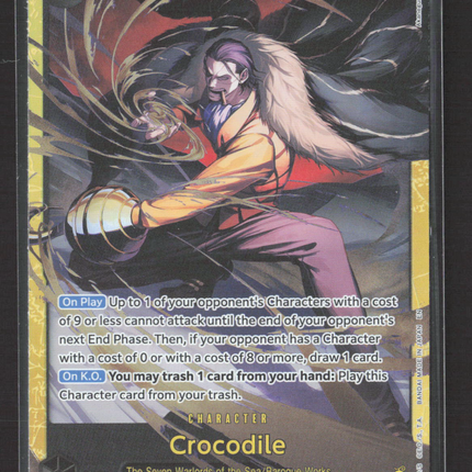 2024 Bandai One Piece Card Game (OP-14) Crocodile #OP14-120