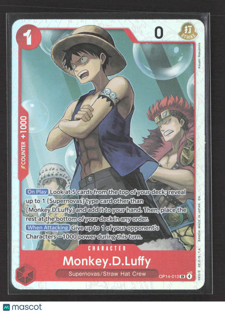 One Piece Card Game Monkey D. Luffy