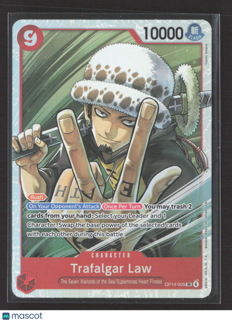 One Piece Card Game Trafalgar Law #OP14-009