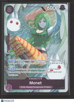 2023 Bandai One Piece Card Game Pillars of Strength Monet