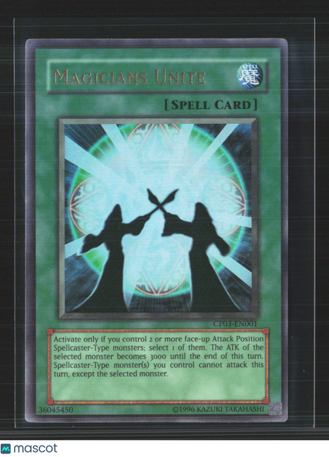 Yu-Gi-Oh! TCG Champion PackMagicians Unite Spell Card #CP03-EN001
