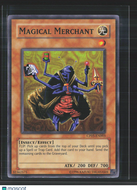 Yu-Gi-Oh! Champion Pack Magical Merchant 1st Edition #CP05-EN003
