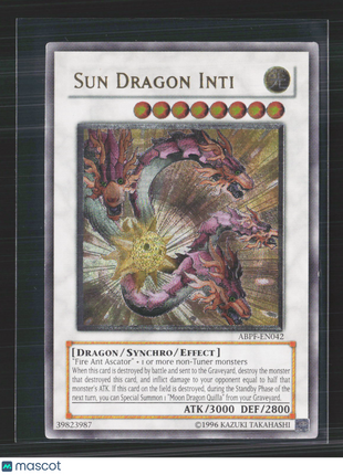 Yu-Gi-Oh! Absolute Powerforce Sun Dragon Inti Unlimited UTR #ABPF-EN042
