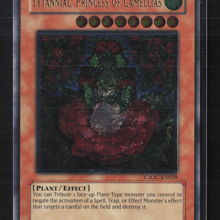 Yu-Gi-Oh! Crossroads of Chaos Tytannial, Princess of Camellias UTR #CSOC-EN029