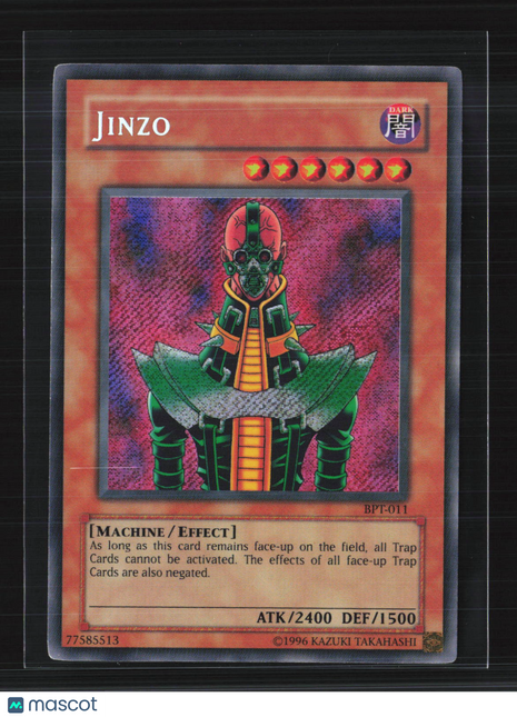 Yu-Gi-Oh! Collector's Tins Jinzo Machine Effect #BPT-011