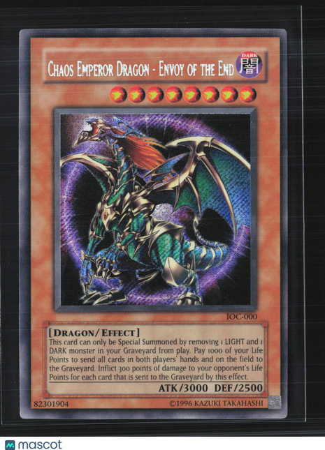Yu-Gi-Oh! Invasion of Chaos Chaos Emperor Dragon #IOC-000