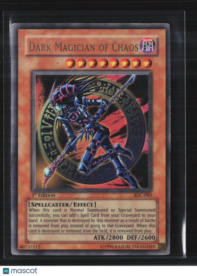 Yu-Gi-Oh! Invasion of Chaos Dark Magician of Chaos 1st Edition #IOC-065