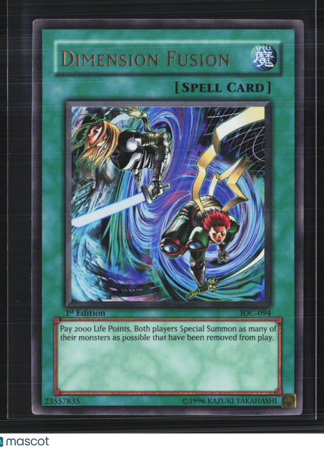 Yu-Gi-Oh! Invasion of Chaos Dimension Fusion 1st Edition #IOC-094
