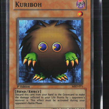 Yu-Gi-Oh! TCG 2002 Metal Raiders Kuriboh 1st Edition #MRD-071