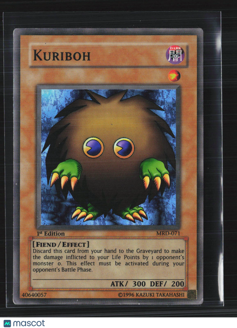 Yu-Gi-Oh! TCG 2002 Metal Raiders Kuriboh 1st Edition #MRD-071