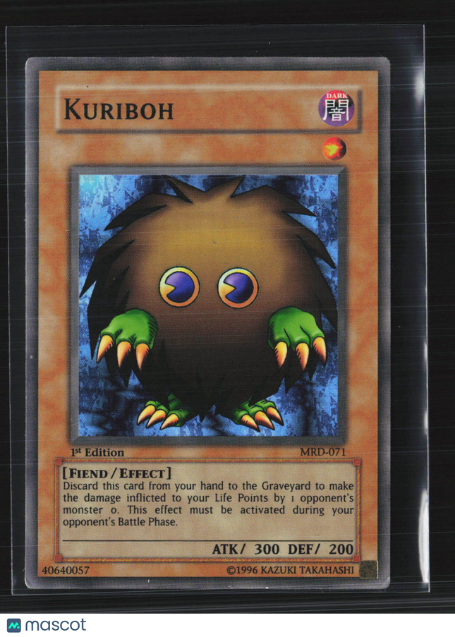 Yu-Gi-Oh! TCG 2002 Metal Raiders Kuriboh 1st Edition #MRD-071