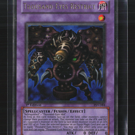 Yu-Gi-Oh! Pharaoh's Servant Thousand-Eyes Restrict 1st Edition #PSV-084