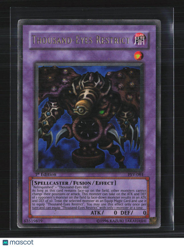 Yu-Gi-Oh! Pharaoh's Servant Thousand-Eyes Restrict 1st Edition #PSV-084