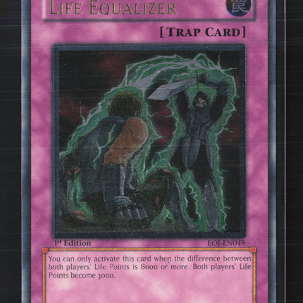 Yu-Gi-Oh! TCG 2005 Enemy of Justice Life Equalizer 1st Edition #EOJ-EN049
