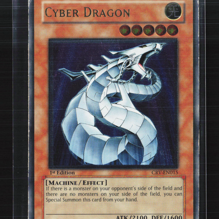 Yu-Gi-Oh! Cybernetic Revolution Cyber Dragon 1st Edition UTR #CRV-EN015