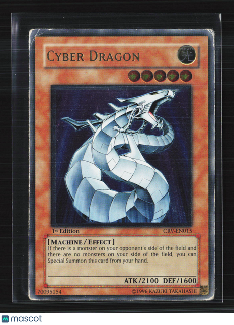 Yu-Gi-Oh! Cybernetic Revolution Cyber Dragon 1st Edition UTR #CRV-EN015