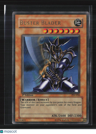 Yu-Gi-Oh! TCG 2002 Pharaoh's Servant Buster Blader 1st Edition #PSV-050