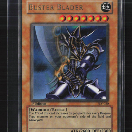 Yu-Gi-Oh! TCG 2002 Pharaoh's Servant Buster Blader 1st Edition #PSV-050