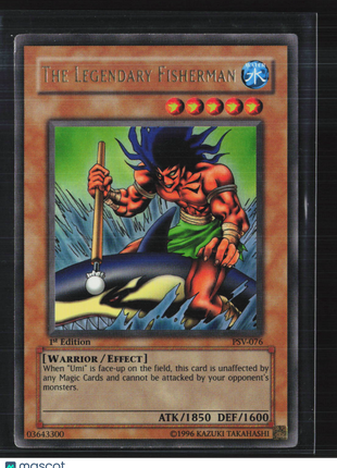 Yu-Gi-Oh! Pharaoh's Servant The Legendary Fisherman 1st Edition #PSV-076